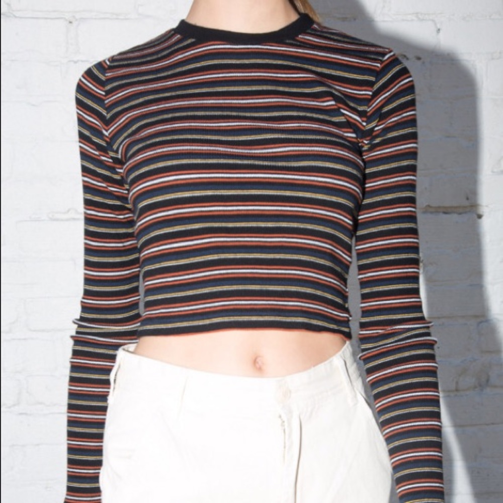 Brandy Melville Striped Long Sleeve Top Santana
